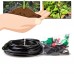 DIY 15m Micro Drip Irrigation System Plant Self Watering Garden Hose Kits Drippers   